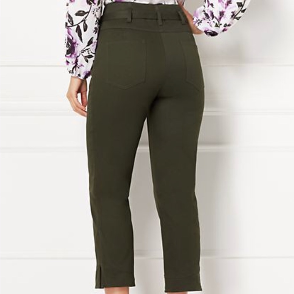 Green ankle pants size 6 & size 12 - Picture 3 of 6
